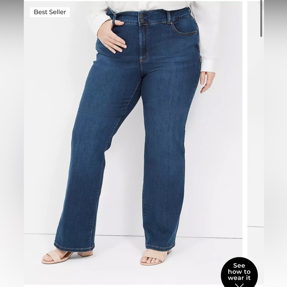 Lane Bryant Tighter Tummy Fit High-Rise Boot Jean - Picture 1 of 5